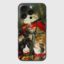 Чехол для iPhone 16 Pro Max силиконовый с защитой камеры Momonga & Narberal Gamma