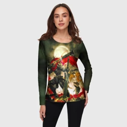 Женский лонгслив 3D Momonga & Narberal Gamma - фото 2