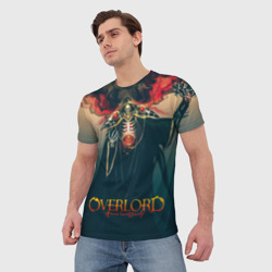 Мужская футболка 3D Momonga Overlord - фото 2