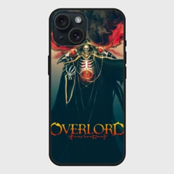 Чехол силиконовый для Apple iPhone 15 матовый Momonga Overlord