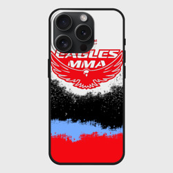 Чехол силиконовый для Apple iPhone 15 Pro Мax матовый Eagles MMA