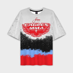 Мужская футболка oversize 3D Eagles MMA