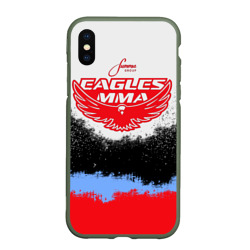 Чехол для iPhone XS Max матовый Eagles MMA