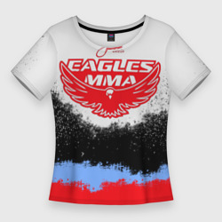 Женская футболка 3D Slim Eagles MMA