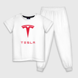 Детская пижама хлопок Tesla Тесла