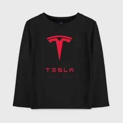 Детский лонгслив хлопок Tesla Тесла