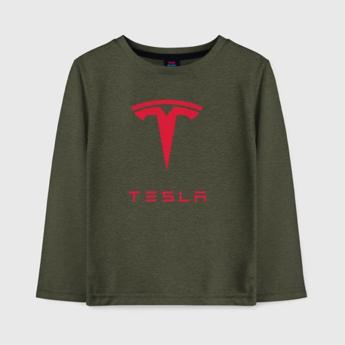Детский лонгслив хлопок Tesla Тесла