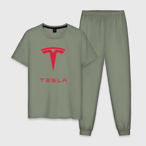 Мужская пижама хлопок Tesla Тесла