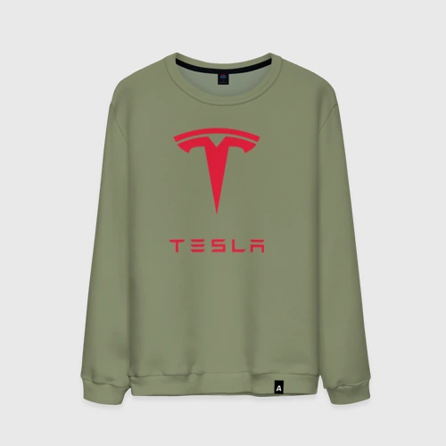 Мужской свитшот хлопок Tesla Тесла