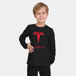 Детская пижама с лонгсливом хлопок Tesla Тесла - фото 2