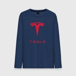 Мужской лонгслив хлопок Tesla Тесла