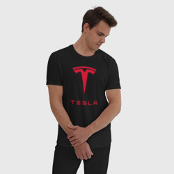 Мужская пижама хлопок Tesla Тесла - фото 2