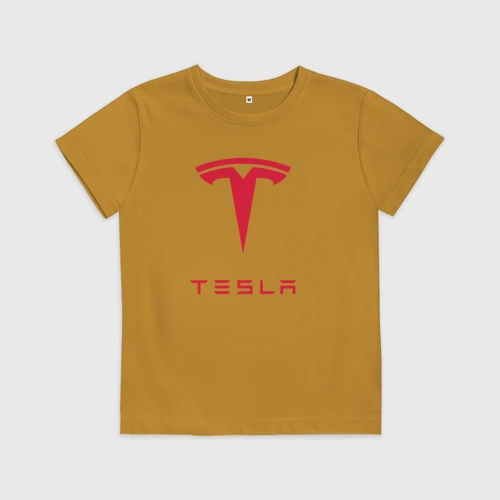 Детская футболка хлопок Tesla Тесла