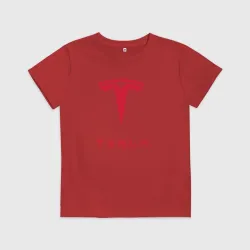 Детская футболка хлопок Tesla Тесла