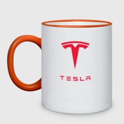 Кружка двухцветная Tesla Тесла
