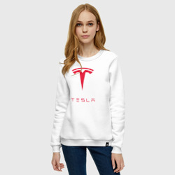 Женский свитшот хлопок Tesla Тесла - фото 2