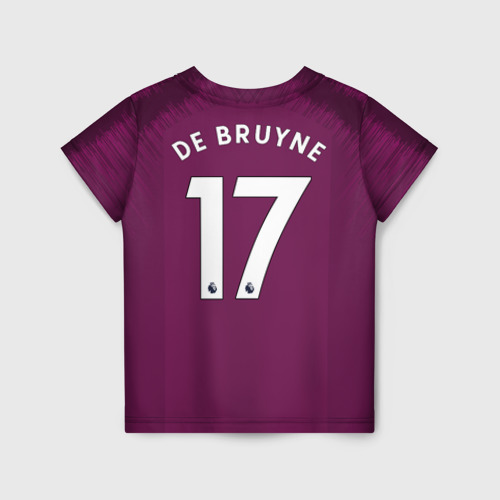 Детская футболка 3D De Bruyne alternative 18-19, цвет 3D печать - фото 2