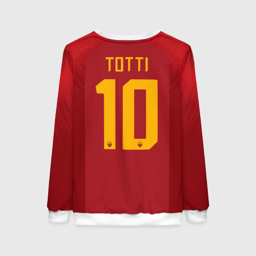 Женский свитшот 3D Totti legend 18-19, цвет 3D печать - фото 2