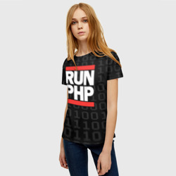 Женская футболка 3D Run PHP - фото 2
