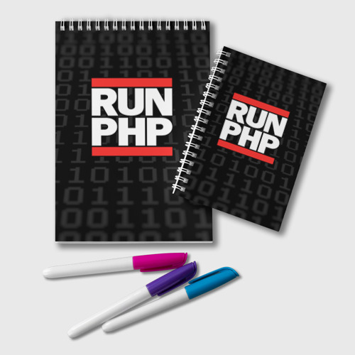 Блокнот Run PHP, цвет точка