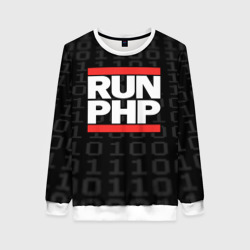 Женский свитшот 3D Run PHP