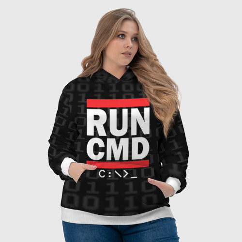 Женская толстовка 3D Run CMD - фото 6