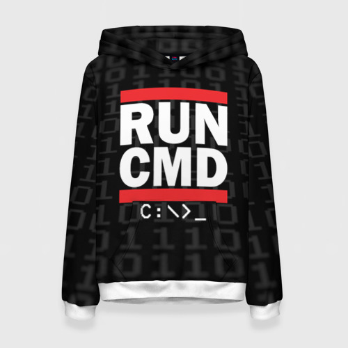 Женская толстовка 3D Run CMD