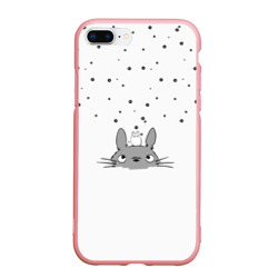 Чехол для iPhone 7Plus/8 Plus матовый Totoro The Rain