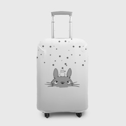 Чехол для чемодана 3D Totoro The Rain