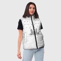 Женский жилет утепленный 3D Totoro The Rain - фото 2