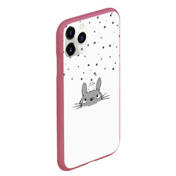 Чехол для iPhone 11 Pro Max матовый Totoro The Rain - фото 2