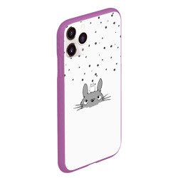 Чехол для iPhone 11 Pro Max матовый Totoro The Rain - фото 2