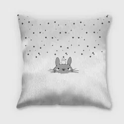 Подушка 3D Totoro The Rain