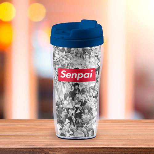 Термокружка-непроливайка Senpai, цвет синий - фото 3