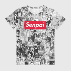 Женская футболка 3D Senpai