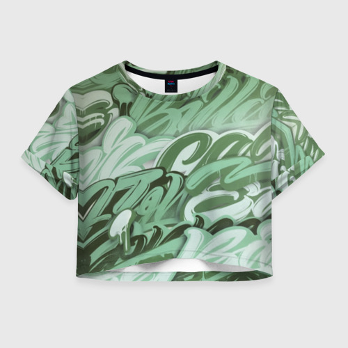 Женская футболка Cropp-top Moneyletters Фото 01 Женская футболка Cropp-top Moneyletters Фото 01