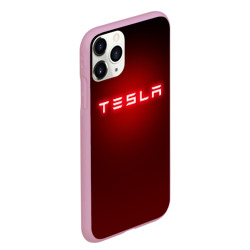 Чехол для iPhone 11 Pro Max матовый Tesla - фото 2