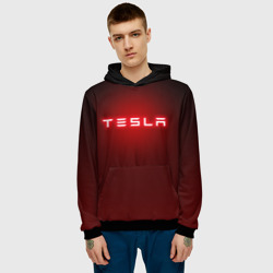 Мужская толстовка 3D Tesla - фото 2