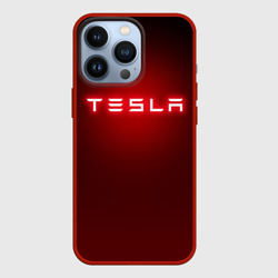 Чехол для iPhone 13 Pro Tesla