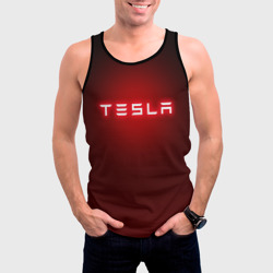 Мужская майка 3D Tesla - фото 2