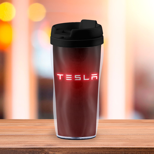 Термокружка-непроливайка Tesla, цвет черный - фото 3