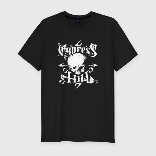 Мужская футболка хлопок Slim Cypress Hill