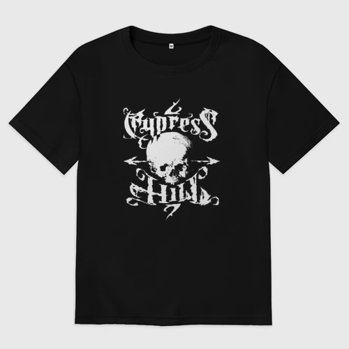 Мужская футболка хлопок Oversize Cypress Hill