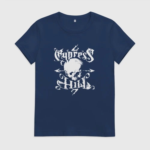 Женская футболка хлопок Cypress Hill