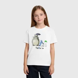 Детская футболка хлопок Totoro - фото 2