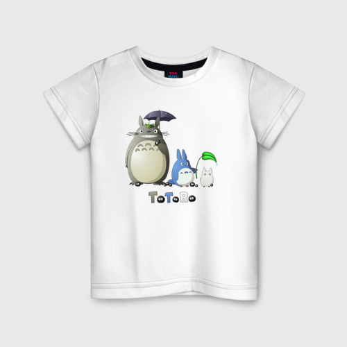 Детская футболка хлопок Totoro