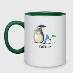 Кружка двухцветная Totoro