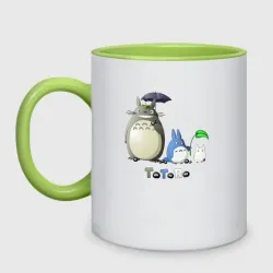 Кружка двухцветная Totoro