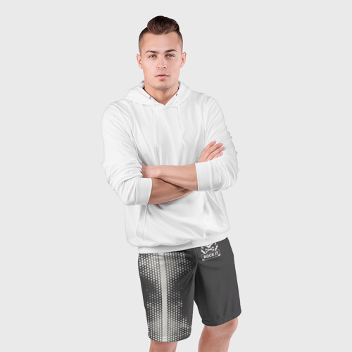 Мужские шорты спортивные I Love Rock, цвет 3D печать - фото 5