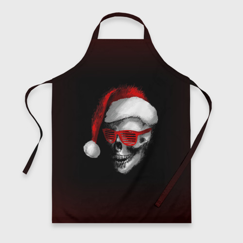 Фартук 3D Santa Skull